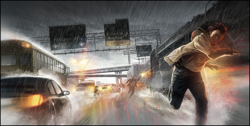 Illustration for article titled Don't Get Caught Out in Heavy Rain's Concept Art